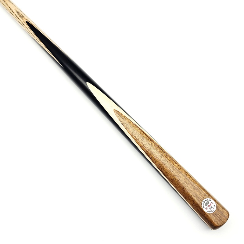 Asia Cues Ultimate No.1051  – One Piece Pool Cue 8.9mm Tip, 17.6oz, 57.5″