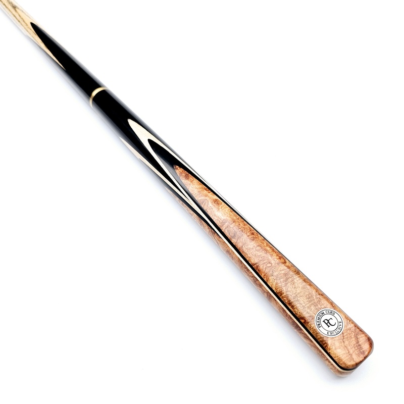 Exclusive –  3/4 Jointed Snooker Cue 9.5mm Tip, 18.1oz, 58″
