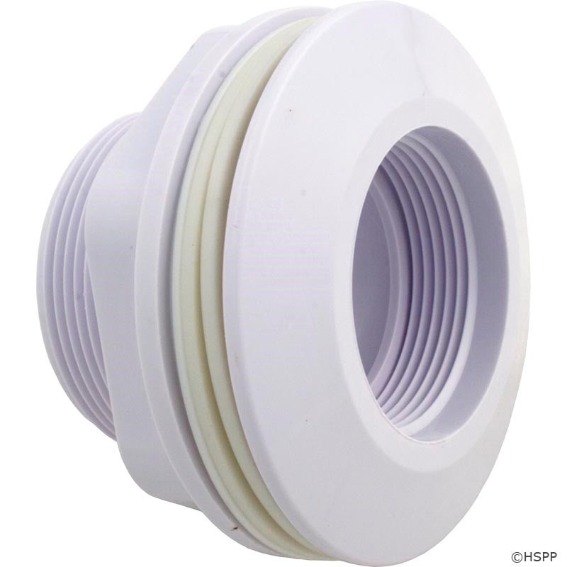 Pentair Fibreglass Wall Fitting – 40mm Slip, 1-1/2 Socket, White
