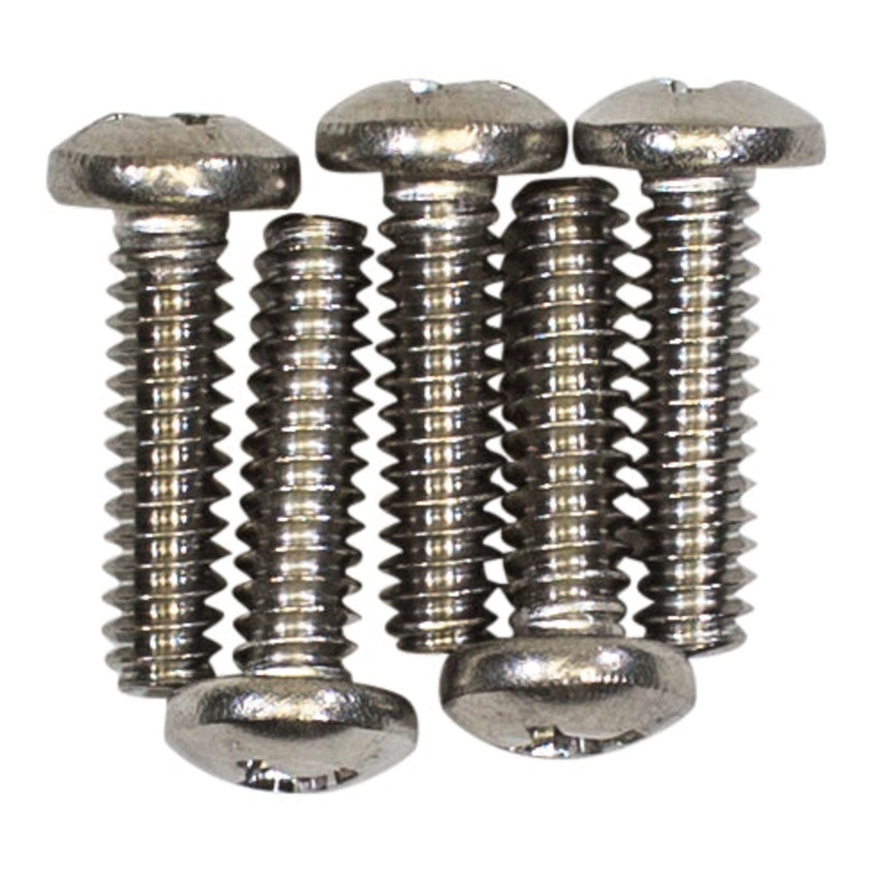 Polaris C32 – Screw, 6-32 x 0.5 in SS Pan Head (Set of 5)