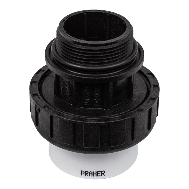 Praher 150-906 – 1 1/2 in MIP X 1 1/2 in SLIP  High Temp Union