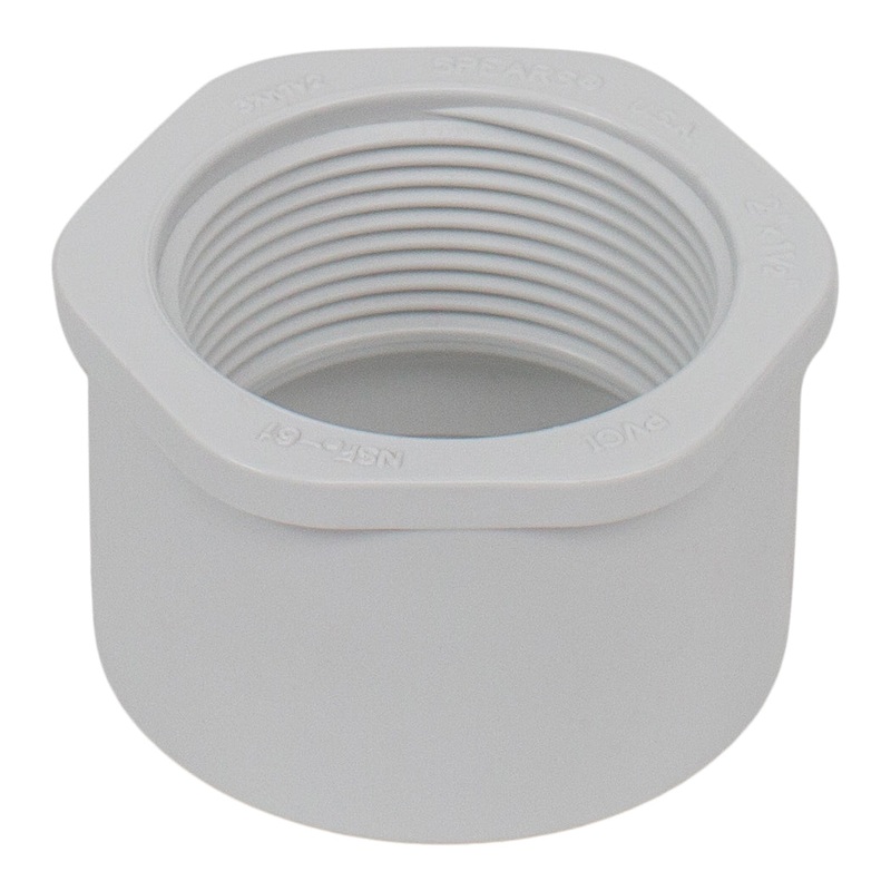 Spears 438-251 – 2X1-1/2 PVC RED BUSH SPIGOTXFPT SCH40