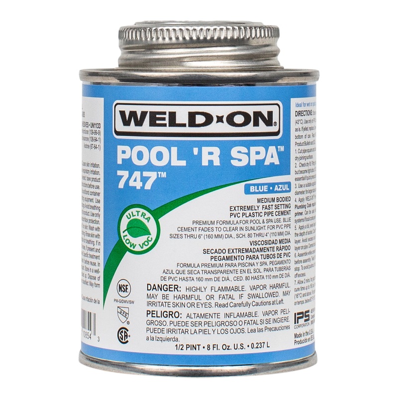 Weld-On PVC Glue – Pool ‘R Spa 747