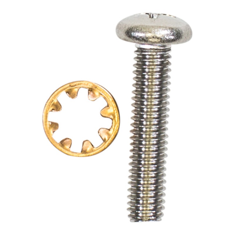 Polaris 48-045 – Screw, 10 – 32 x 7/8 in SS Pan Head with Star Washer