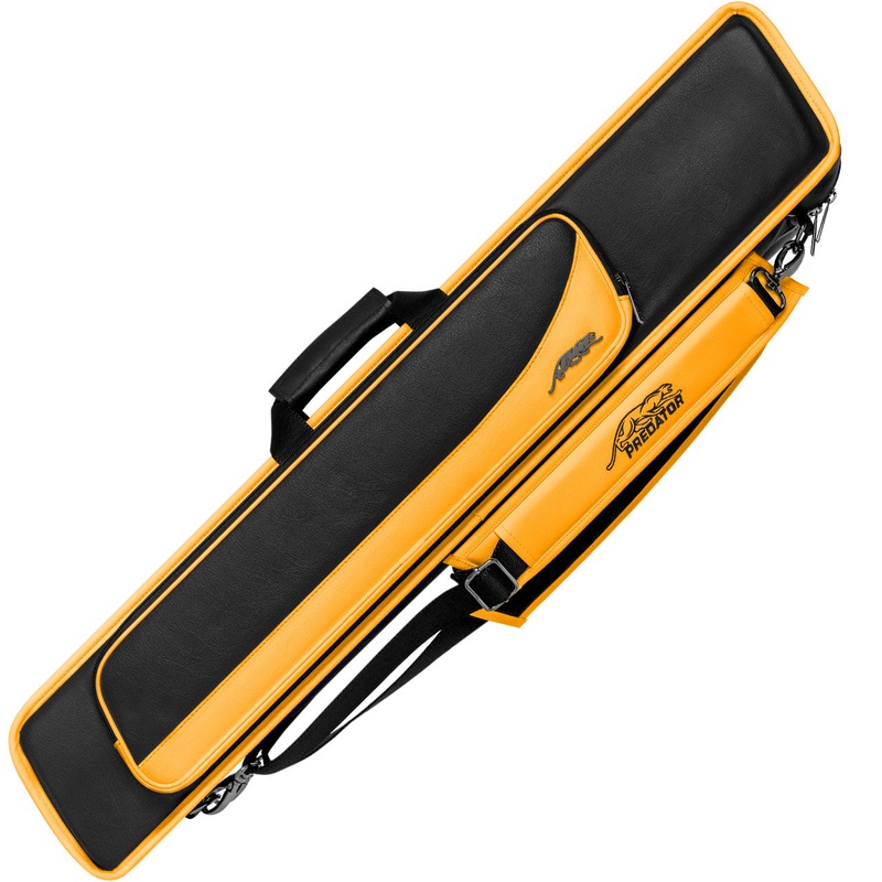 Predator C48BLKYELS 4 Butt x 8 Shaft Roadline Soft Case – Black and Yellow