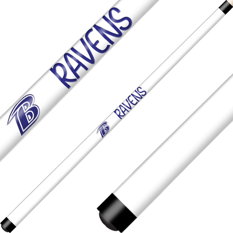 Baltimore Ravens Pool Cue – Short Pool Cue