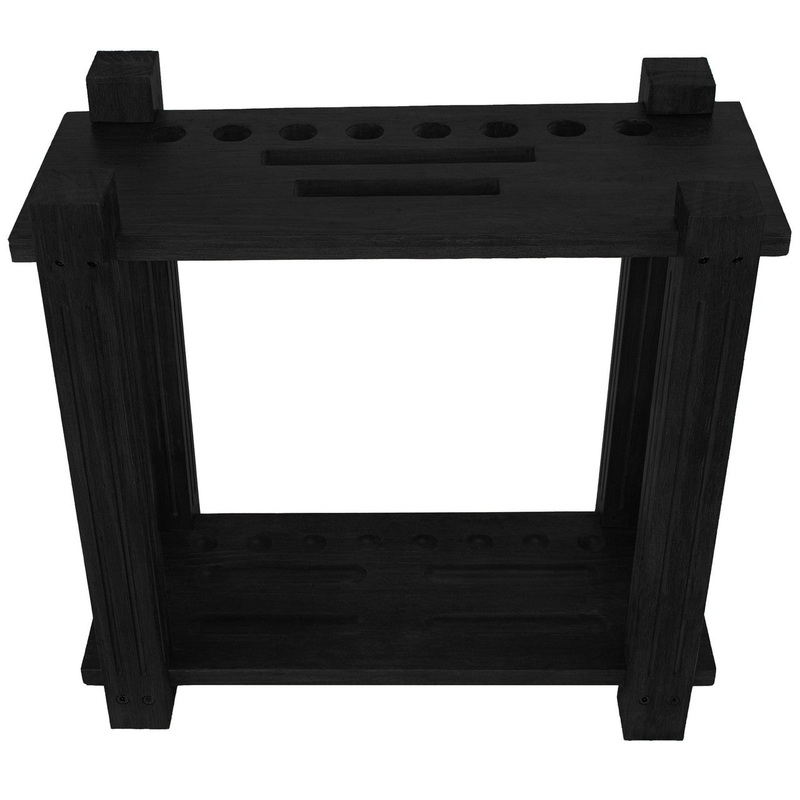 Imperial Cue Rack Rectangle Floor Rack Black