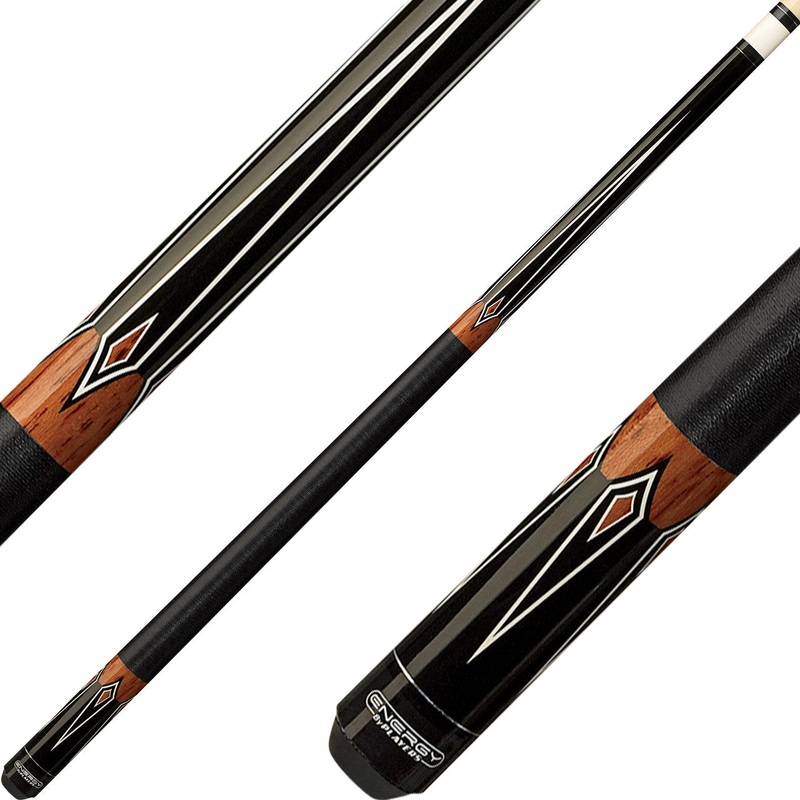 Players HC07 Energy Cue – 6 Point Black