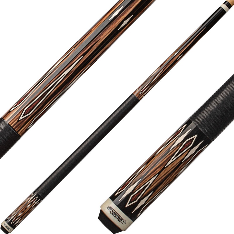 Players HC17 Energy Cue – Black with Natural Points
