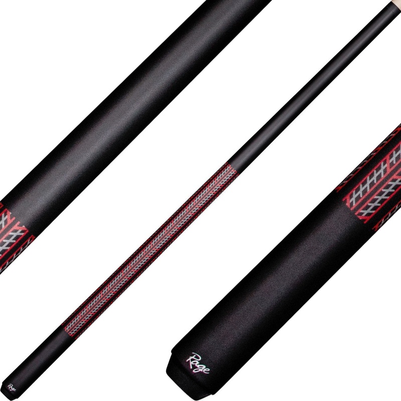 Rage RG114 Pool Cue – Red Track