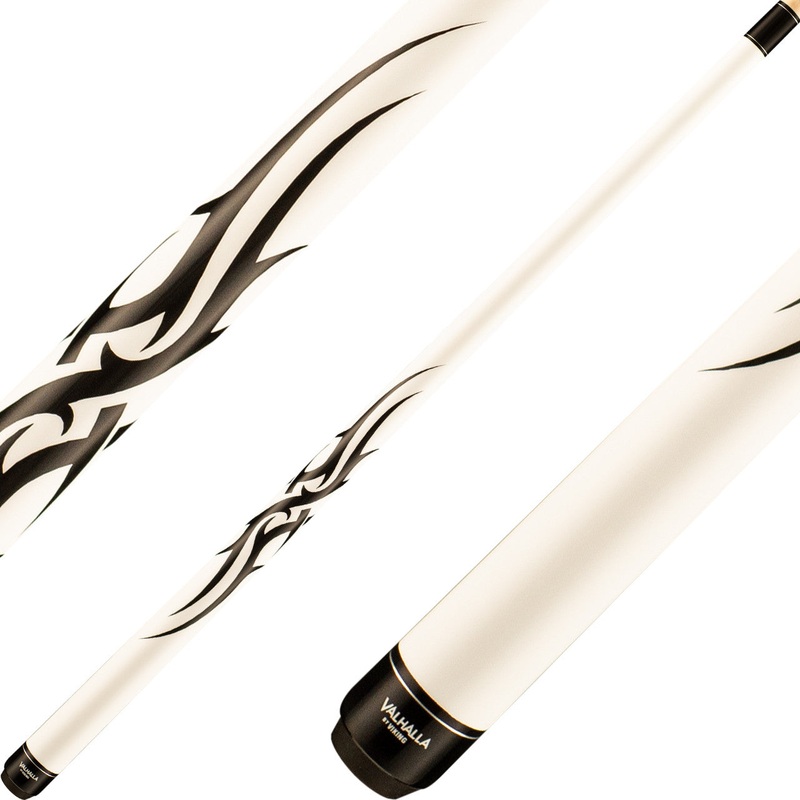 Valhalla VA203 Cue – White with Tribal Design