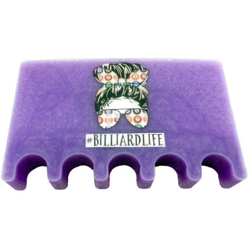 Billiard Life 5 Cue Holder Purple