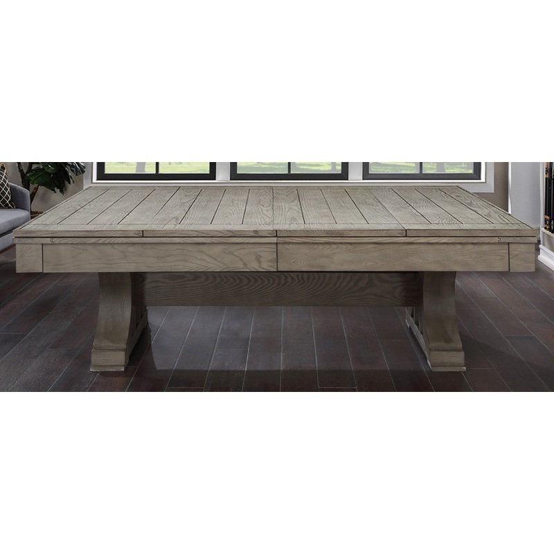 Boston 8 Foot Pool Table Ash Grey Oak – Dining Top Only
