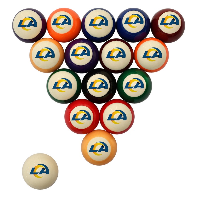 Los Angeles Rams Pool Balls – Retro Balls Set