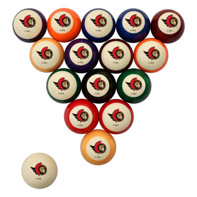 Ottawa Senators Pool Balls – Retro Balls Set