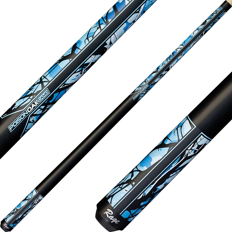 Rage RGCB Pool Cue – Camo Blue