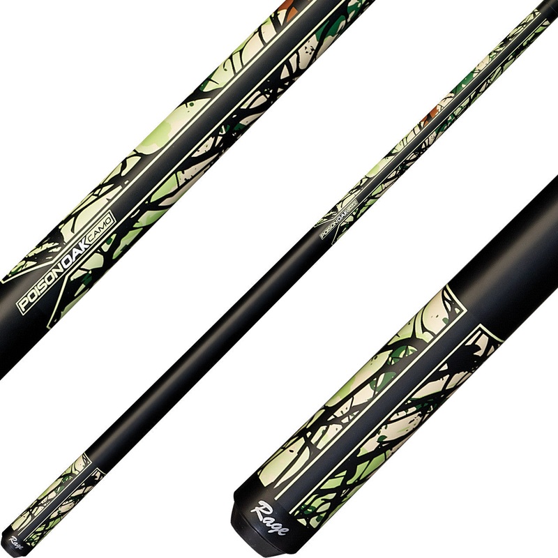 Rage RGCG Pool Cue – Camo Green