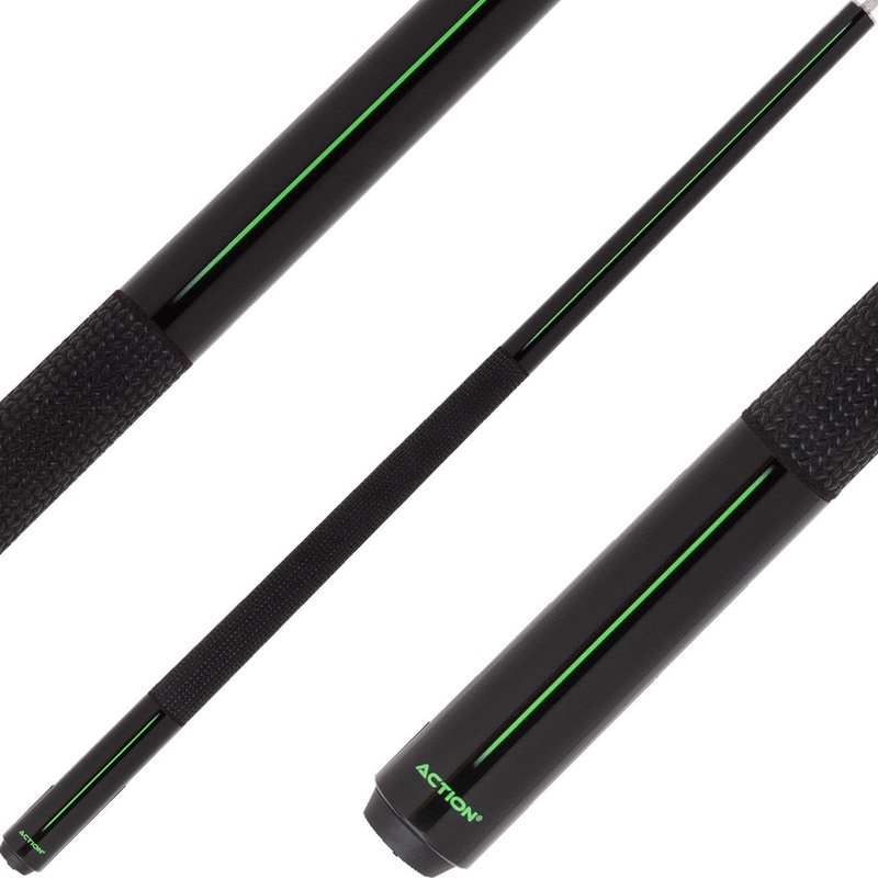 Action ABK09 25oz. Break Cue – Green Stripe with Wrap