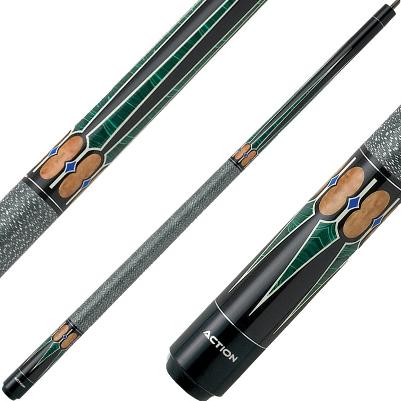 Action ACT131 Exotic Cue – Black with Brown