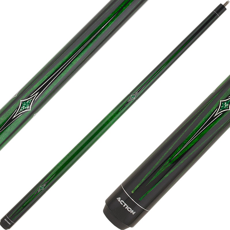 Action IMP65 Impact Cue – Green Stain Points