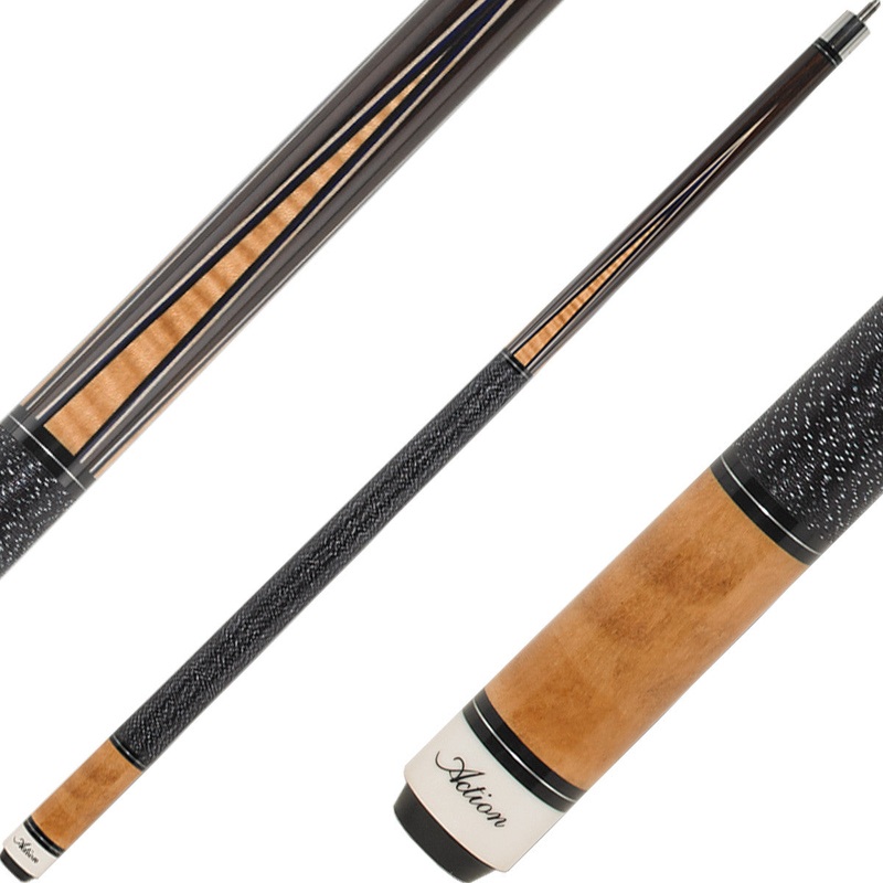Action INL14 Inlay Cue – Black with Natural Points