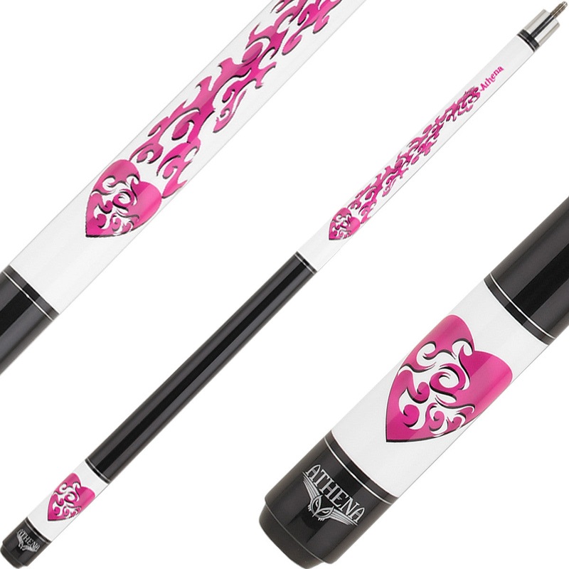 Athena ATHJR1 52″ Junior Cue – Pink Tribal Heart