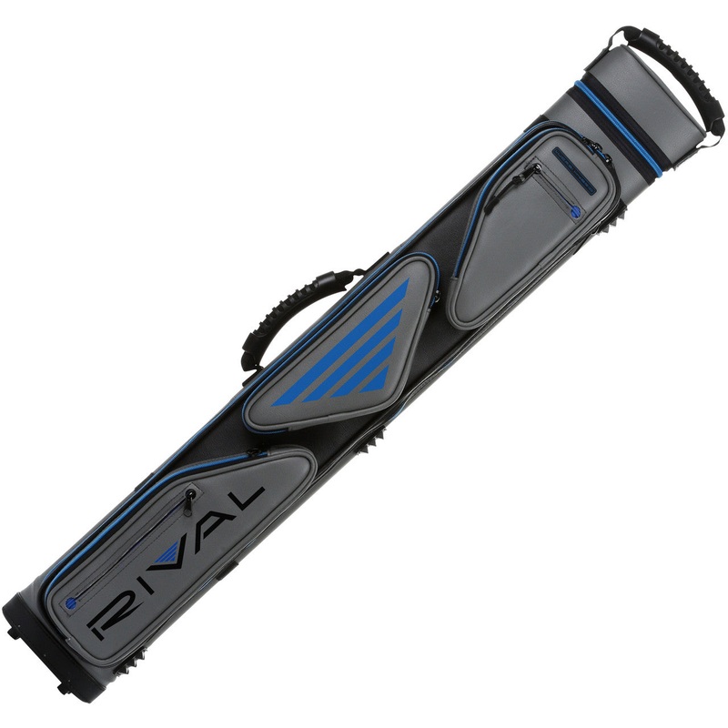 Lucasi PXC2034 3 Butt x 4 Shaft Black and Grey Hybrid Rival Hard Case