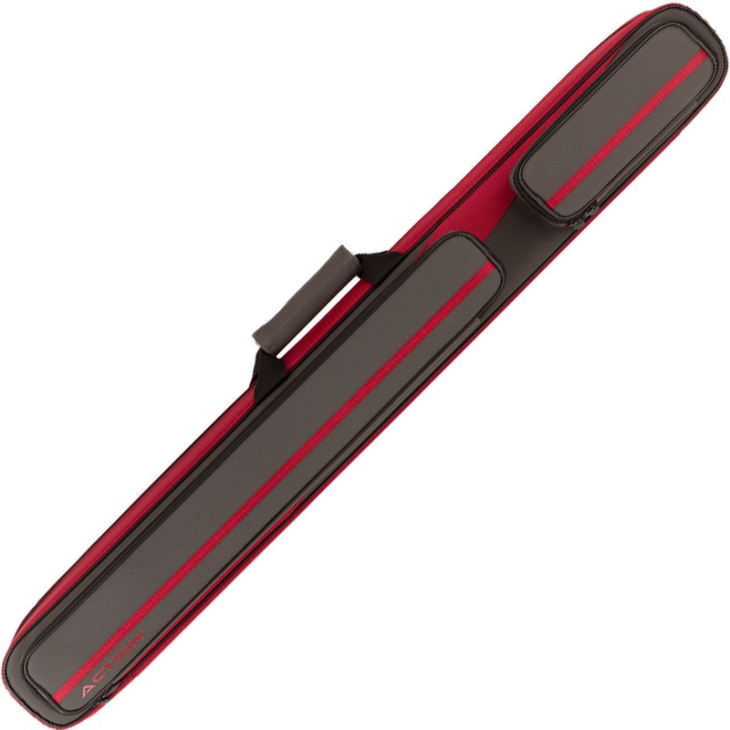 Action ACSC14 3 Butt x 5 Shaft Sport Soft Red & Black Case with Backpack Straps