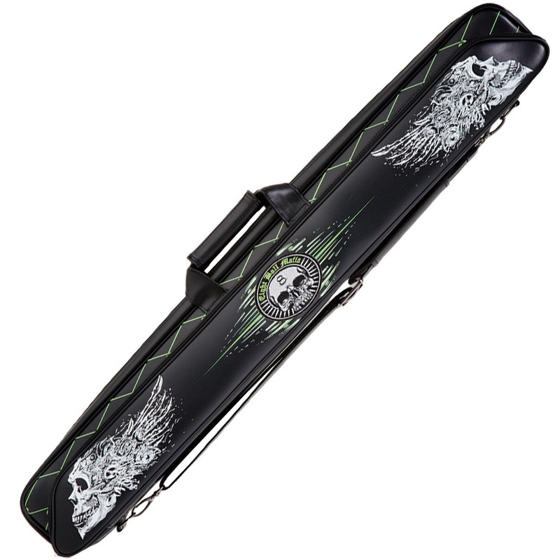 Eight Ball Mafia EBMSCE 4×8 Soft Case – Green Grunge Skull