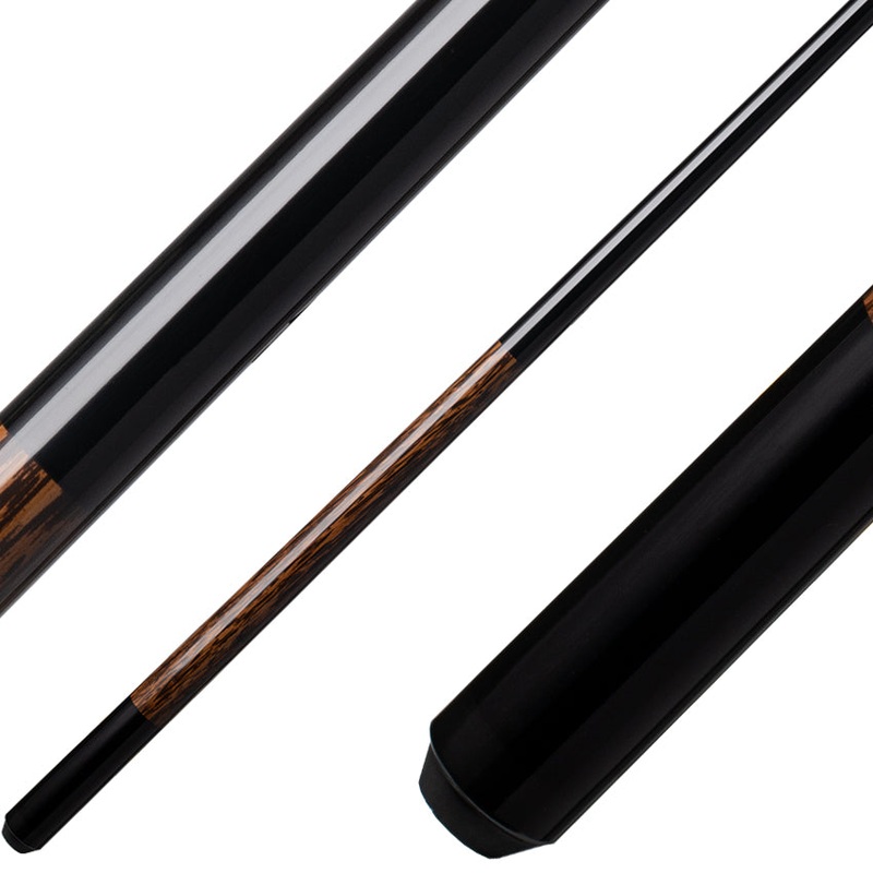 Koda KD20 Pool Cue – Black with Black Palm Graphic