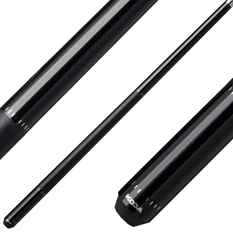 Koda KD33 Pool Cue – Ebony Stained Curly Maple with Wrap