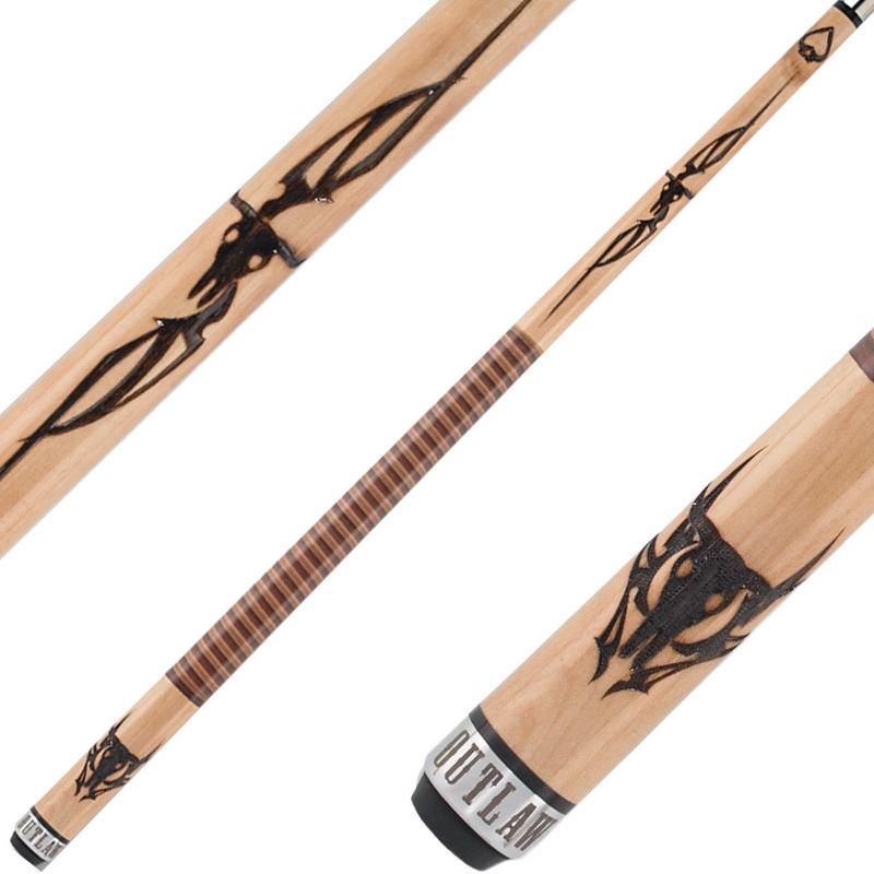 Outlaw OL42 Cue – Cattle Skull