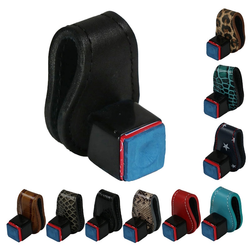 Billards Geek Magnetic Leather Chalk Holder