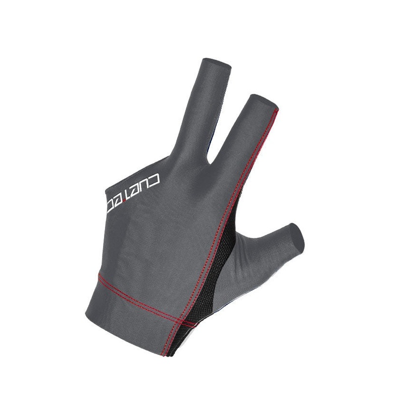 Cuetec Axis Speed Grey Billiard Glove – Left Bridge Hand