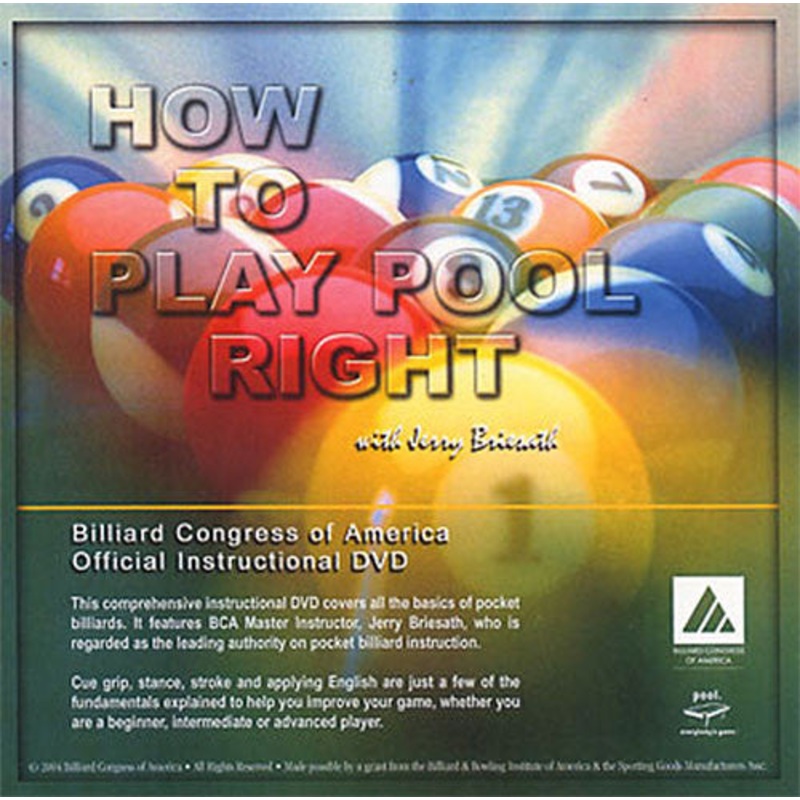 How to Play Pool Right – DVD