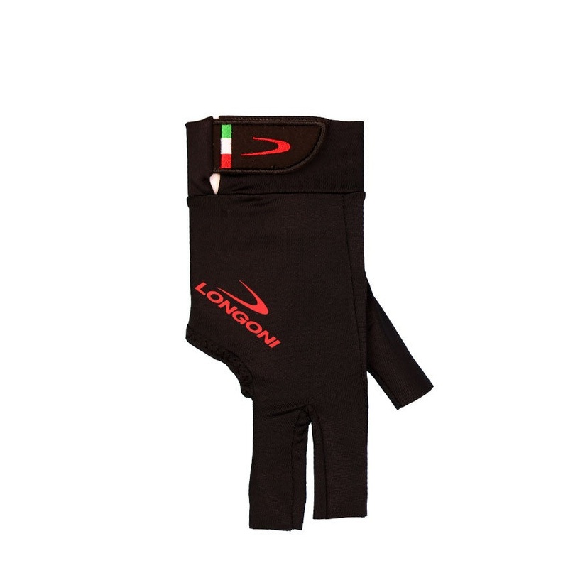 Longoni Black Fire 3.0 Billiard Glove – Right Hand Bridge