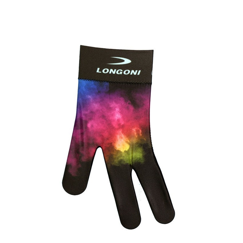 Longoni Left Hand Billiard Glove – Explosion Smoke
