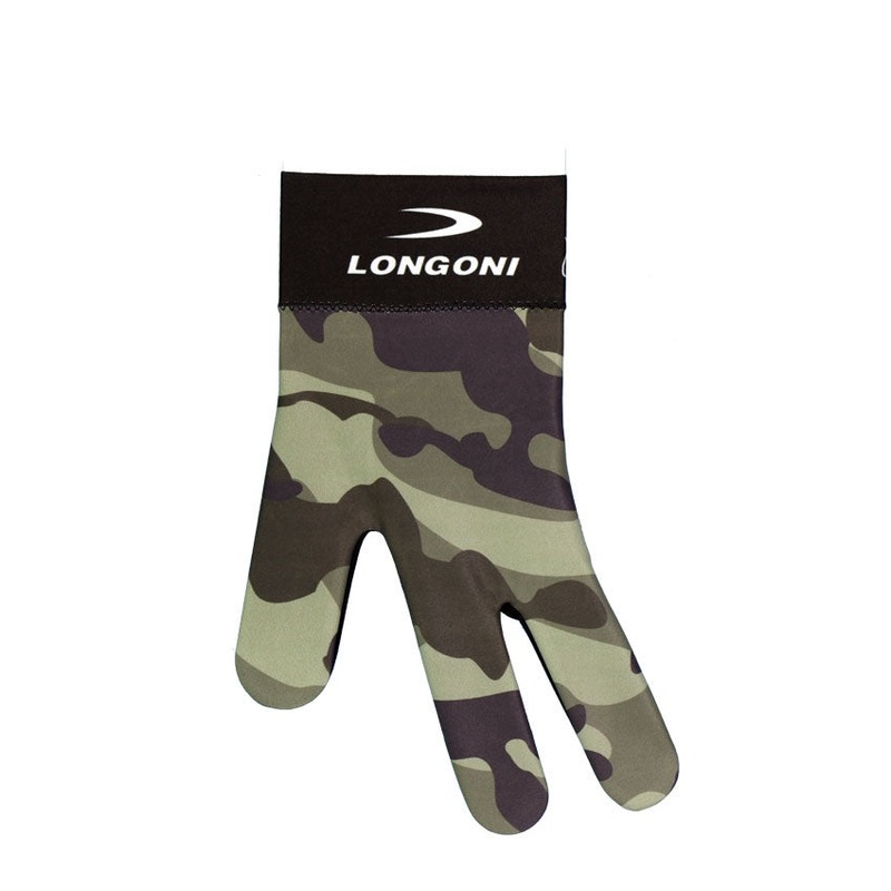 Longoni Left Hand Billiard Glove – Military Camo