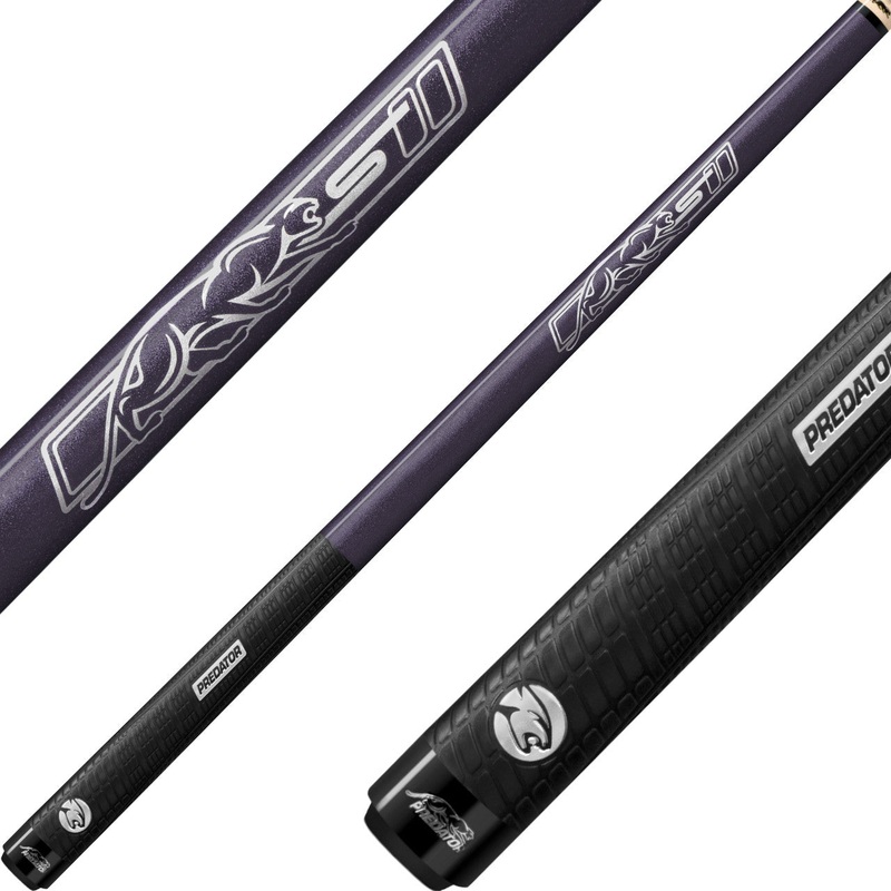 Predator SPOJUNPURSW Purple Sport Shorty Cue – Sport Wrap