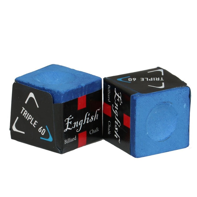 Triple 60 Pool Chalk – 2 Pieces