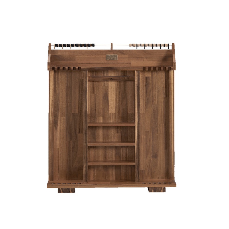 American Heritage Knoxville Freestanding 12 Cue Rack – Acacia Finish