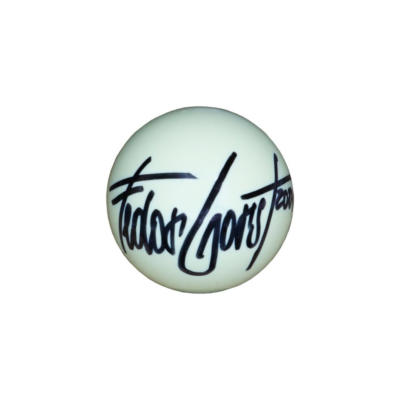 Fedor Gorst Signed Standard Cue Ball