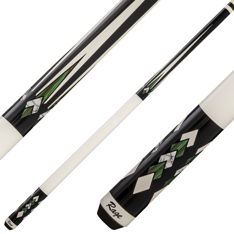 Rage RG221 Pool Cue – Green Cascades