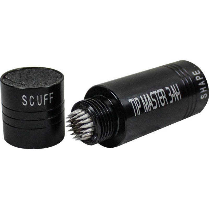 3 in 1 Aluminium  Tip Master Tip Tool- Black