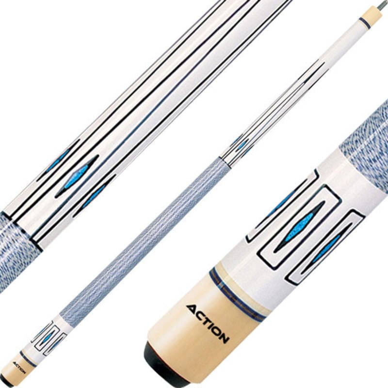 Action IMP21 Impact Cue – Blue Diamond Points