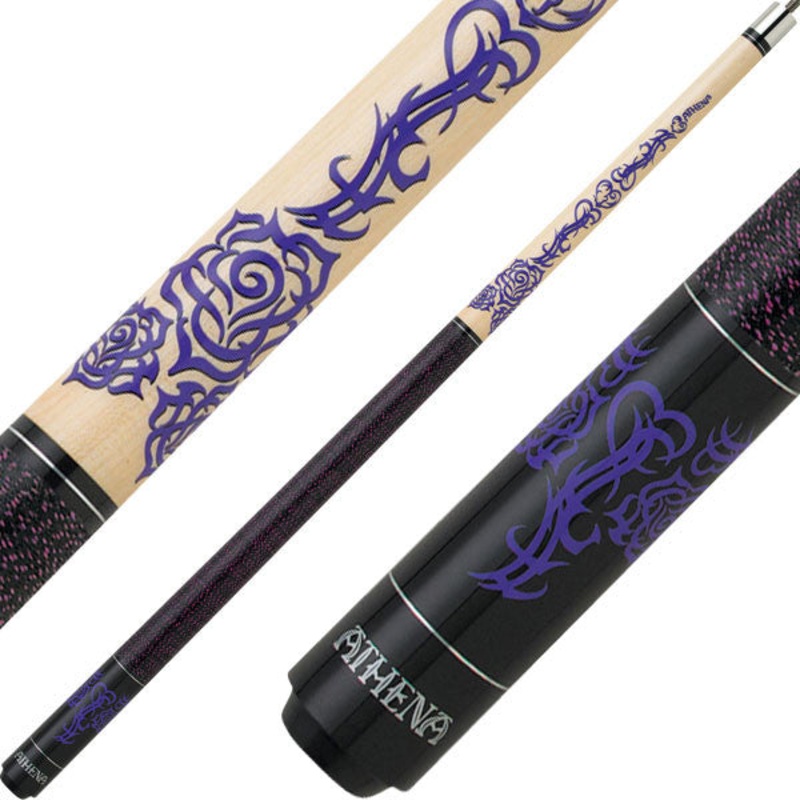 Athena ATH31 Cue – Purple Tribal Flower