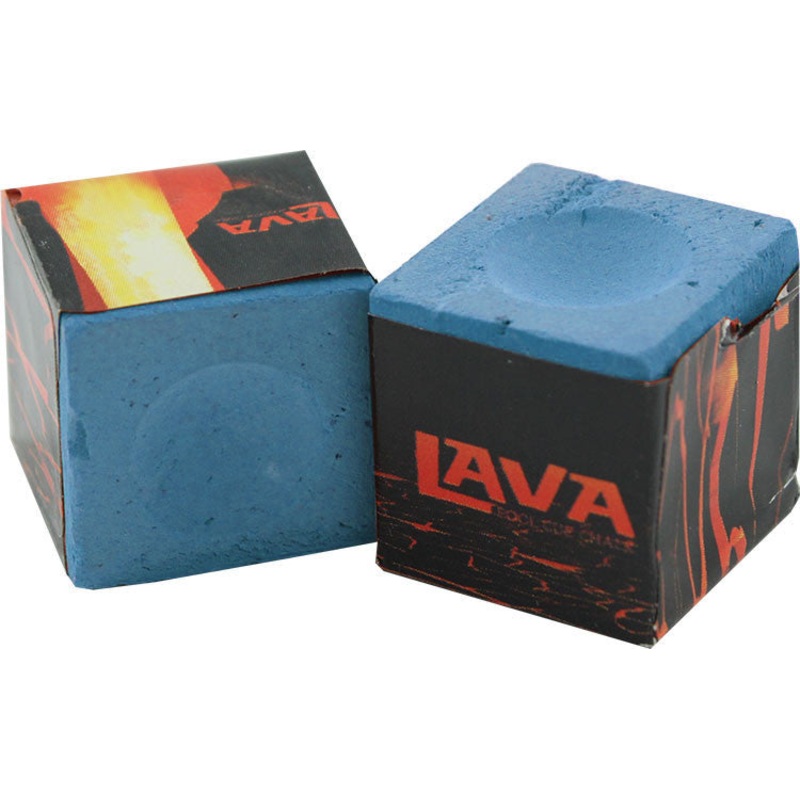 Lava Chalk – Lava Pool Cue Chalk – Blue 2pk