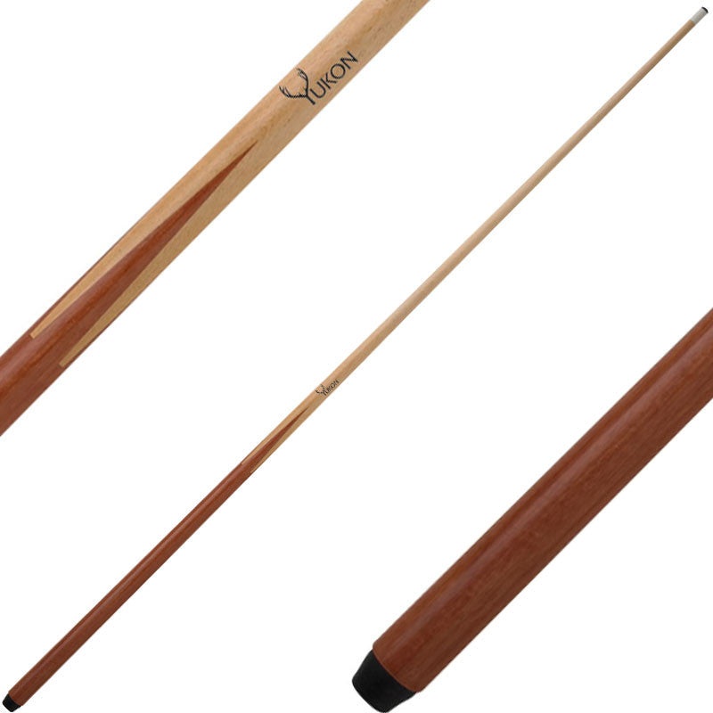 Yukon YUK02-20 One Piece Cue with Layer Leather Screw On Tip 20oz