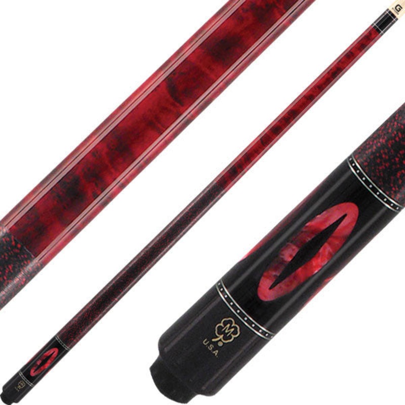 McDermott G212 G Series Cue – Red Italian Pearl
