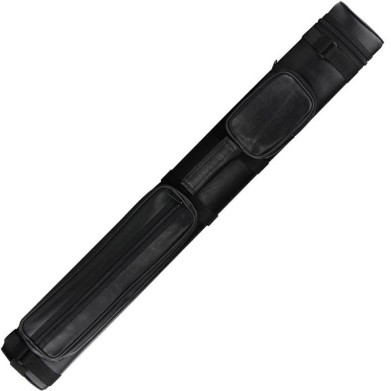 Pro Series Cue Case – Tube 2 Butt/2 Shaft – Black